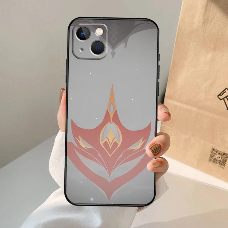 Anime Genshin Impact Phone Case For iPhone 18 17 Air 16 15 14 13 11 12 Pro Max 13 12 mini 15 16 Plus 16e Cover Coque