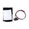 1 Set Diy Accessories 9V Battery Case Holder Cover Box For Acoustic Guitar Bass Pickup Black Guitar Parts