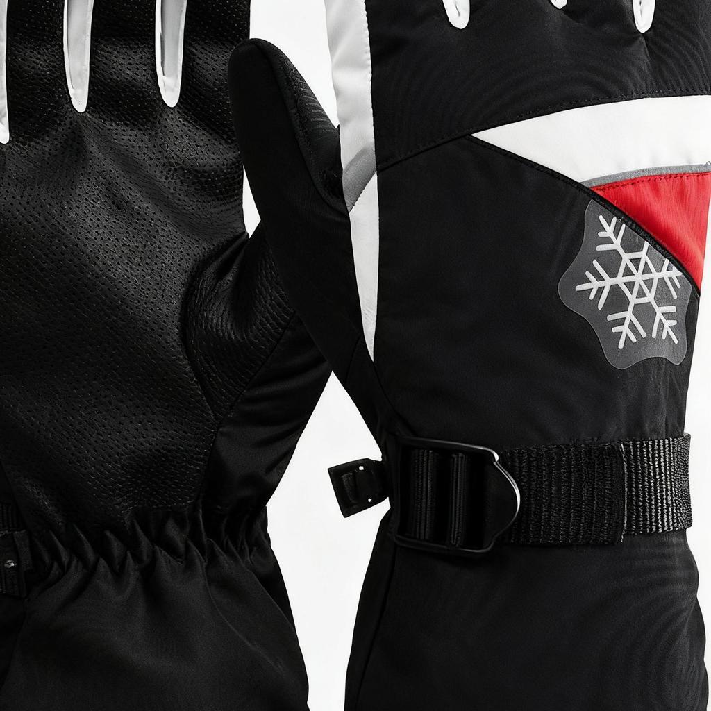 Ski Gloves Windproof Thermal Hand Warmers Waterproof Winter Gloves For Women Motorcycle Riding Driving Biking Running Hiking