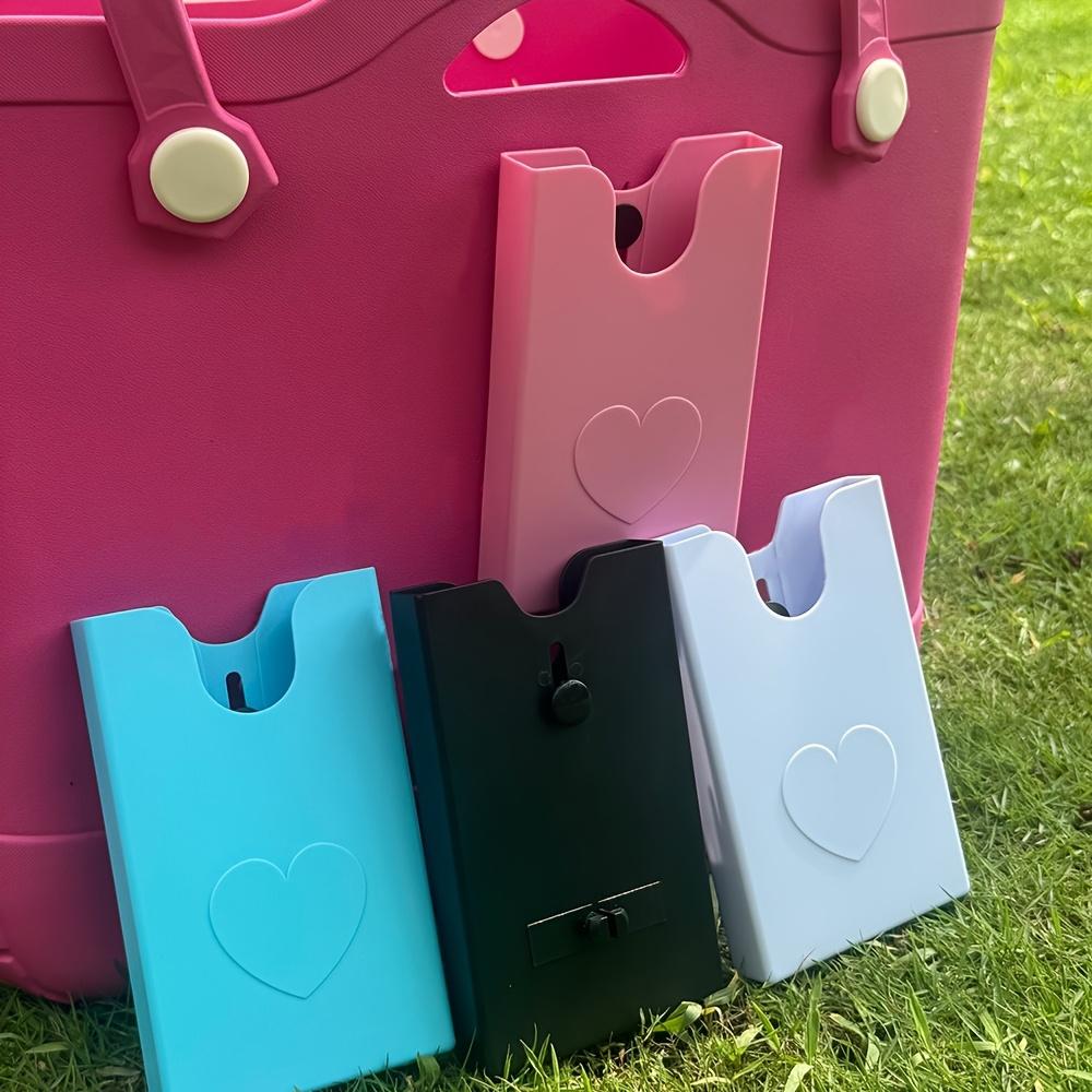 [Beach Bag Accessory] 1pc Detachable Beach Bag Phone Holder, Plastic Beach Bag Accessory, Multi-functional Travel Storage Box Bag Accessory