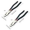 Multipurpose Hand Tool 10/12 Inch Carbon Steel Fence Pliers Wire Cutters With Anti Slip Grip For Industrial And Home Use