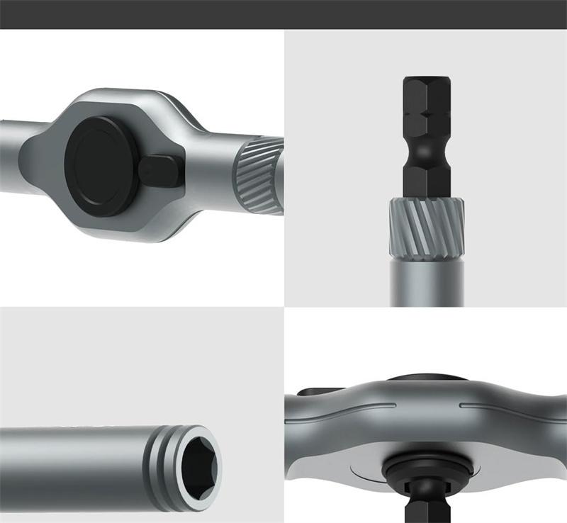 24 In 1 Ratchet Screwdriver Set Magnetic Precision With Detachable Handle Case Multi-Purpose Screwdriver Kit for Home Repair