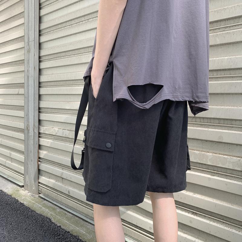 Pracovní kalhoty Pánské letní volné ležérní kalhoty ins Vnější šortky Módní sportovní kalhoty