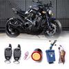 Motorcycle Anti-Theft Alarm System 2-Way LCD Alarm Wireless Remote Engine Starter Stop with Remote