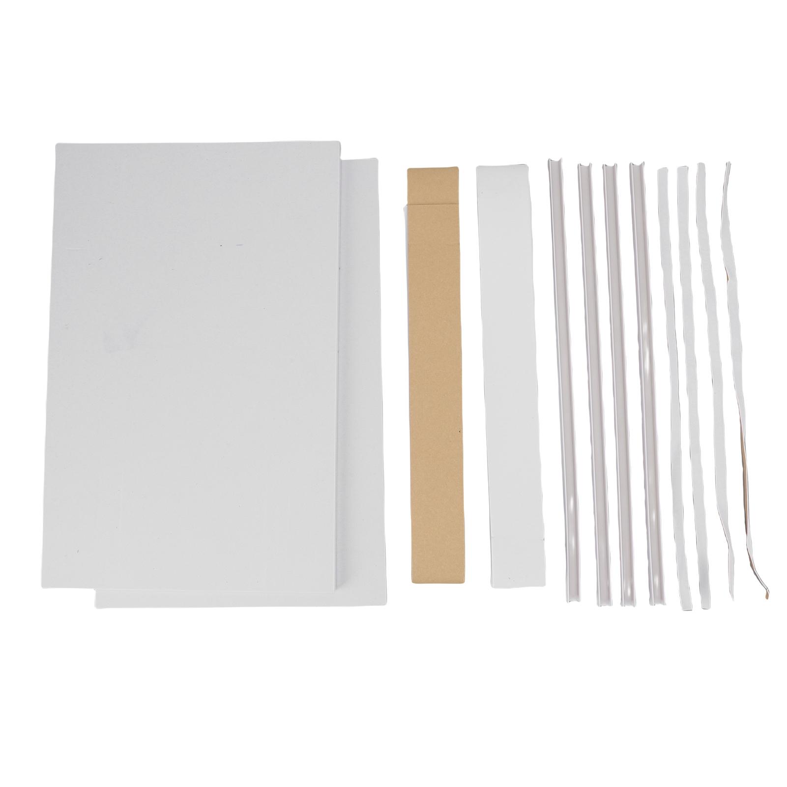 

Air Conditioner Insulation Panel Heat Draft Insulating 17x11inch Foam Window Air Conditioner Insulation Panel for Modification білий