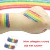 2Pcs Rainbow Crayon Paint Rainbow Birthday Party Colourful Theme Party Accessories Party Family Costume Gift Pocket Size