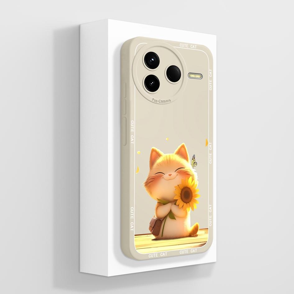 For Redmi K80 K30 K30i K30S K40 K40S K50 K60 K60E K70 K70E Pro Gaming Ultra Turbo 3 4 Case Pretty Flower Soft Silicone Shockproof Shell For Redmi Capa