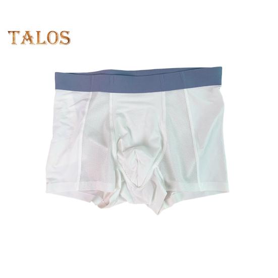 

Мужские трусы-боксеры средней посадки с эластичным поясом U-образной формы, шорты-трусы, однотонные U-образные дышащие тканевые трусы 2XL