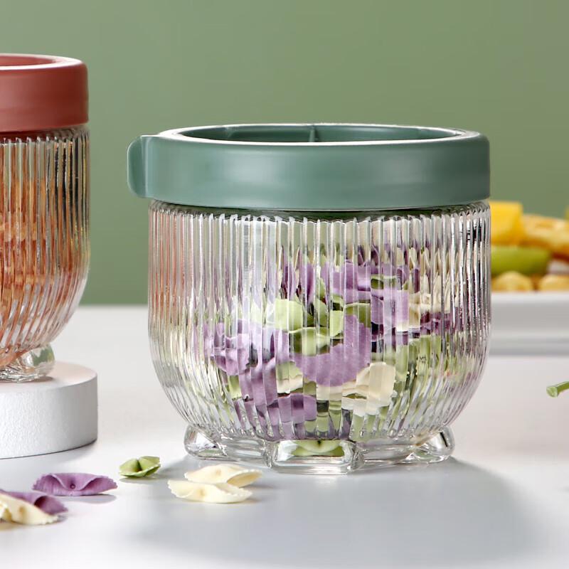 BOLIDOMI Beta Glas Aufbewahrungs-Sechser-Set