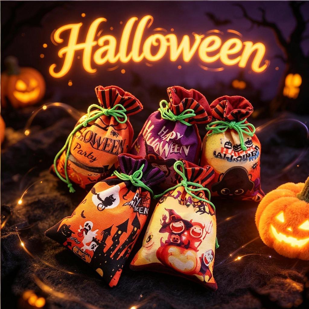 Halloween Novelty Gift Bags Candy Bags for Party Favors