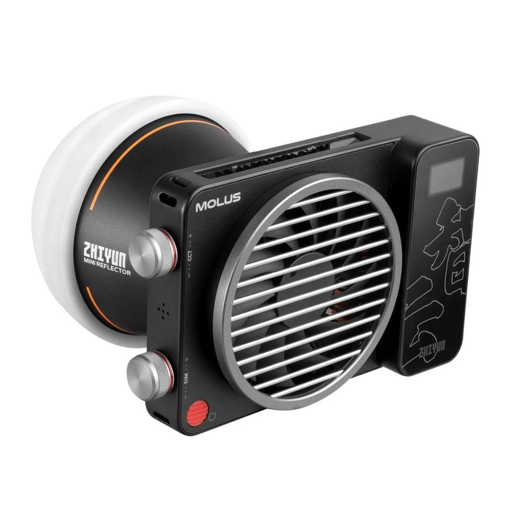 Japanese ZHIYUN MOLUS X100 Pocket COB LED Max 100W Power Item Number 087450 [Official Warranty] Light, Output, 2700-6500K Bi-Color, DC/USB/Triple