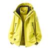 3-in-1 Outdoor Jacket Men Women Hiking Camping Climbing Windproof Waterproof Coat