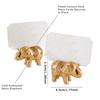 WTEMPO Elephant Shaped Design Business Card Holders Office Note Holders Home Kitchen Message Holders DIY Photo Holders Seat Number Holders