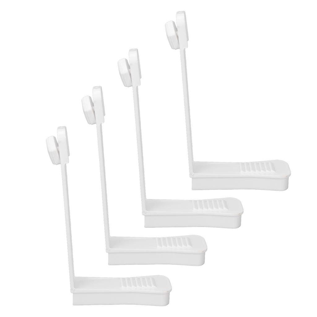 4pcs Bed Sheet Fasteners Mattress Bed Sheet Fixed Clips Holder Straps Household Supplies