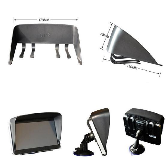 GPS Sun Shade Visor shield For Garmin Nuvi 65LM 65LMT 66LM 66LMT 67LM 68LM LMT Magellan Roadmate 9250T-LMB 9055 9055-LM 9020T-LM