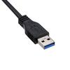 USB3.0 auf VGA Buchse Adapter Konverter Kabel 1080p für PC Laptop Projektor TV Box