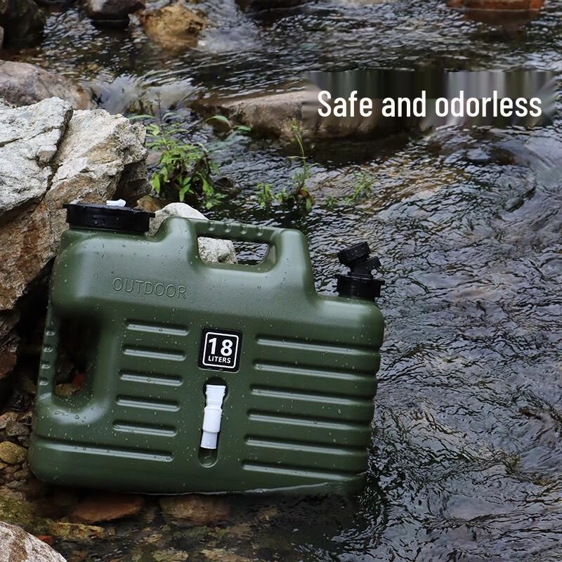 OEING Portable Outdoor Camping Water Storage Bucket