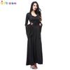 Long Black Stylish Vampire Dress For Women Perfect For Stage Shows And Themed Parties