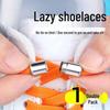 Colorful No-Tie Elastic Shoelaces with Metal Buckle for Kids and Adults
