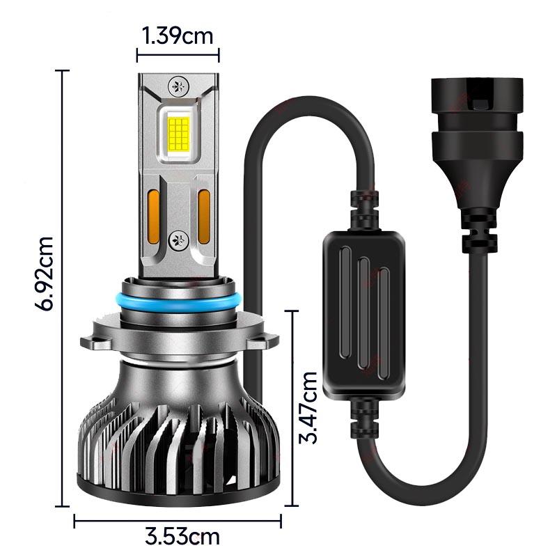 Bil H7 LED Strålkastarlampa Superstark 6000K HB3 HB4 9005 9006 H1 H4 H11 Lampa Canbus Lampa 30 st CSP 300W 30000LM