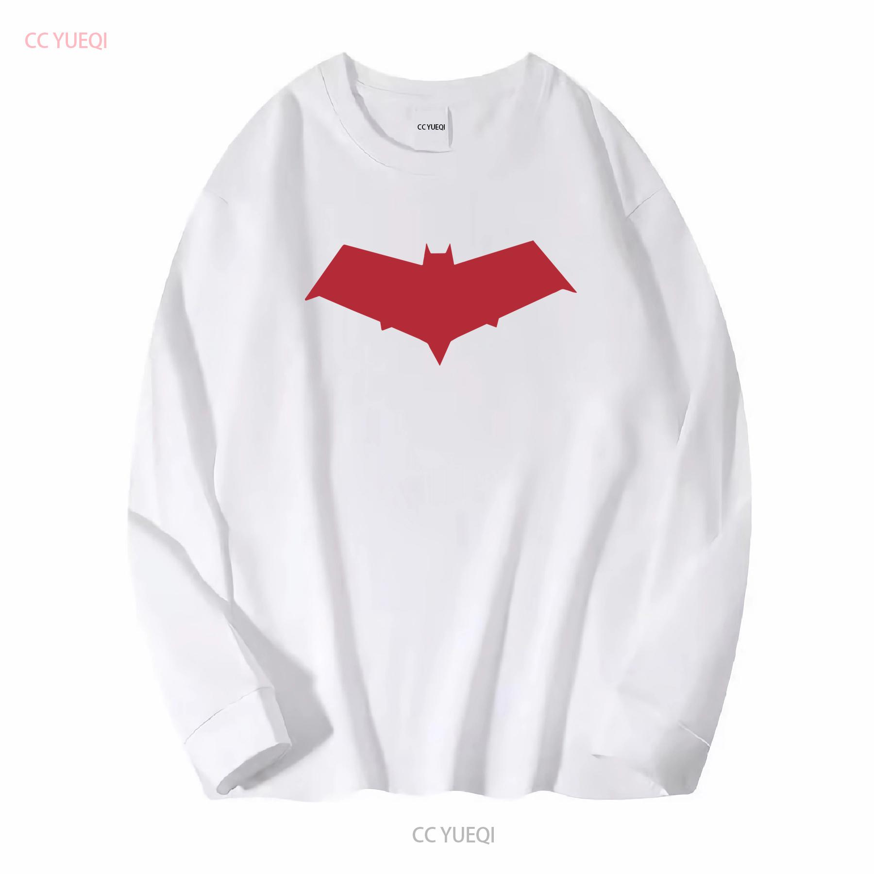 

Символ Червоного Ковпака Джейсон Тодд Футболка Чорна з довгими або короткими рукавами вінтажна випрана Унісекс чоловіча модна трохи дихаюча повсякденна S