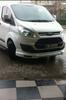 Накладка на передний бампер (2013-2017, под покраску) для Ford Custom