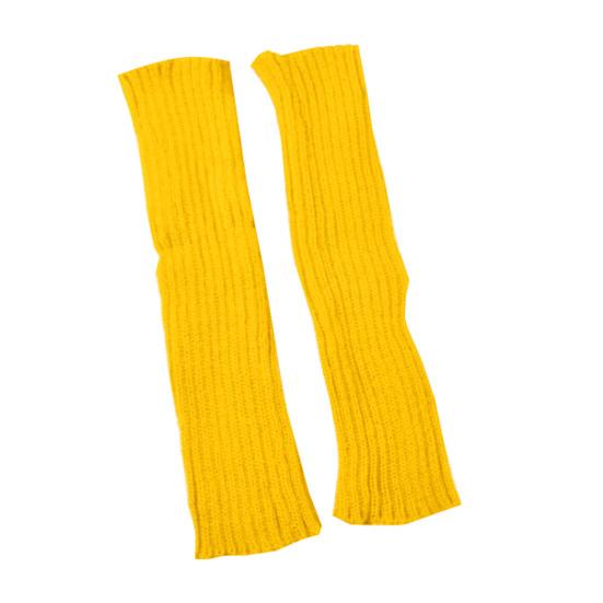 Dame Sokker Farge Matchende Kne Beskyttende Lang Stil Strikket Thicken Leg Sokker for Outdoor