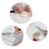 A60Z12 Pieces Stamp Blocks Acrylic Clear Stamping Blocks Tools With Grid Lines For Scrapbooking Crafts Makingmay