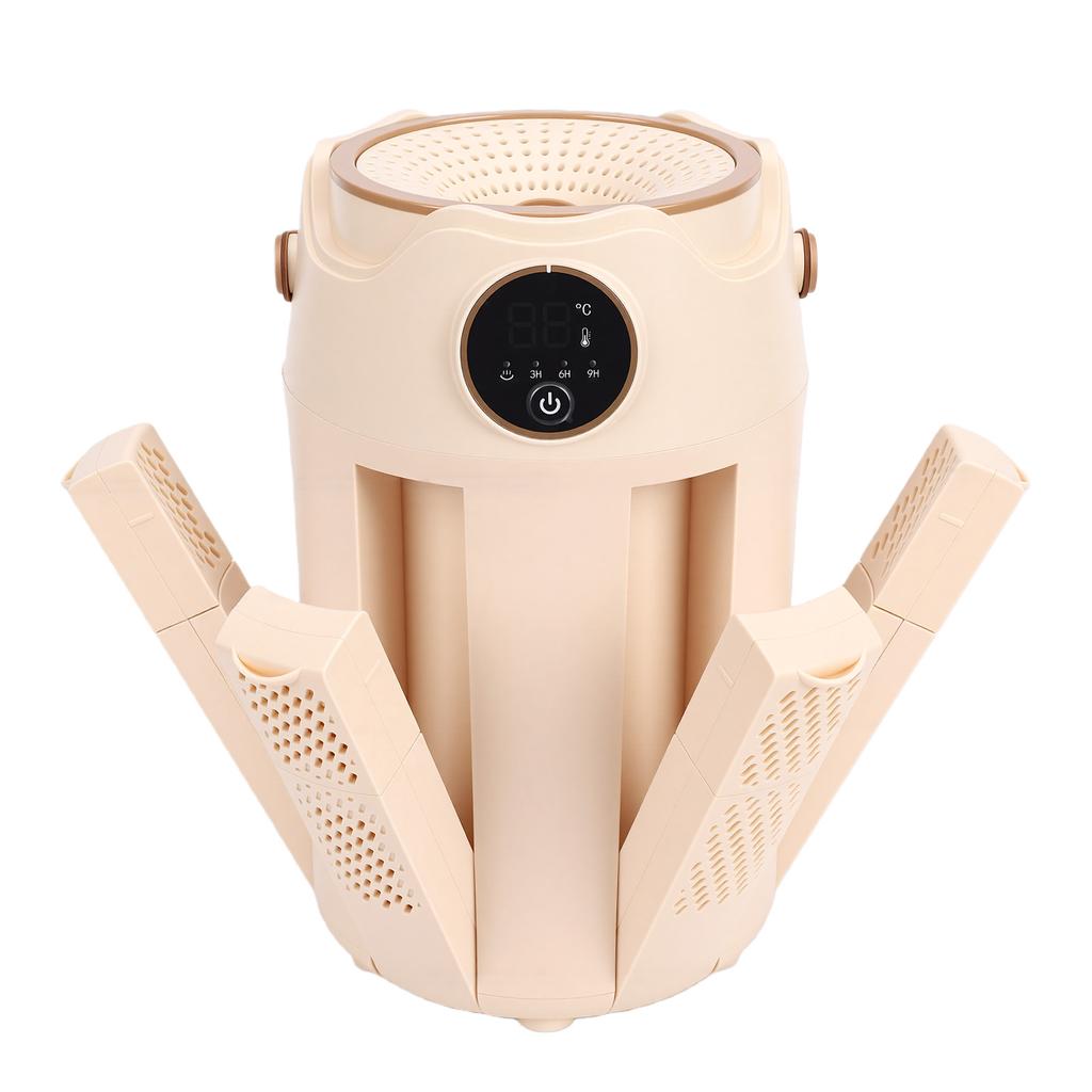 Shoe Dryer Portable Foldable Constant Temperature Timer 6 Claws Fast Drying Shoe Machine