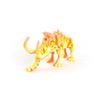 10 Colors 3D Printed Mammoth Model PLA Plastic Animal Simulation Model  Children's Toy
