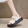 Sandals summer new outer slippers women's thick soles increase cloud casual versatile sports word cool slippers