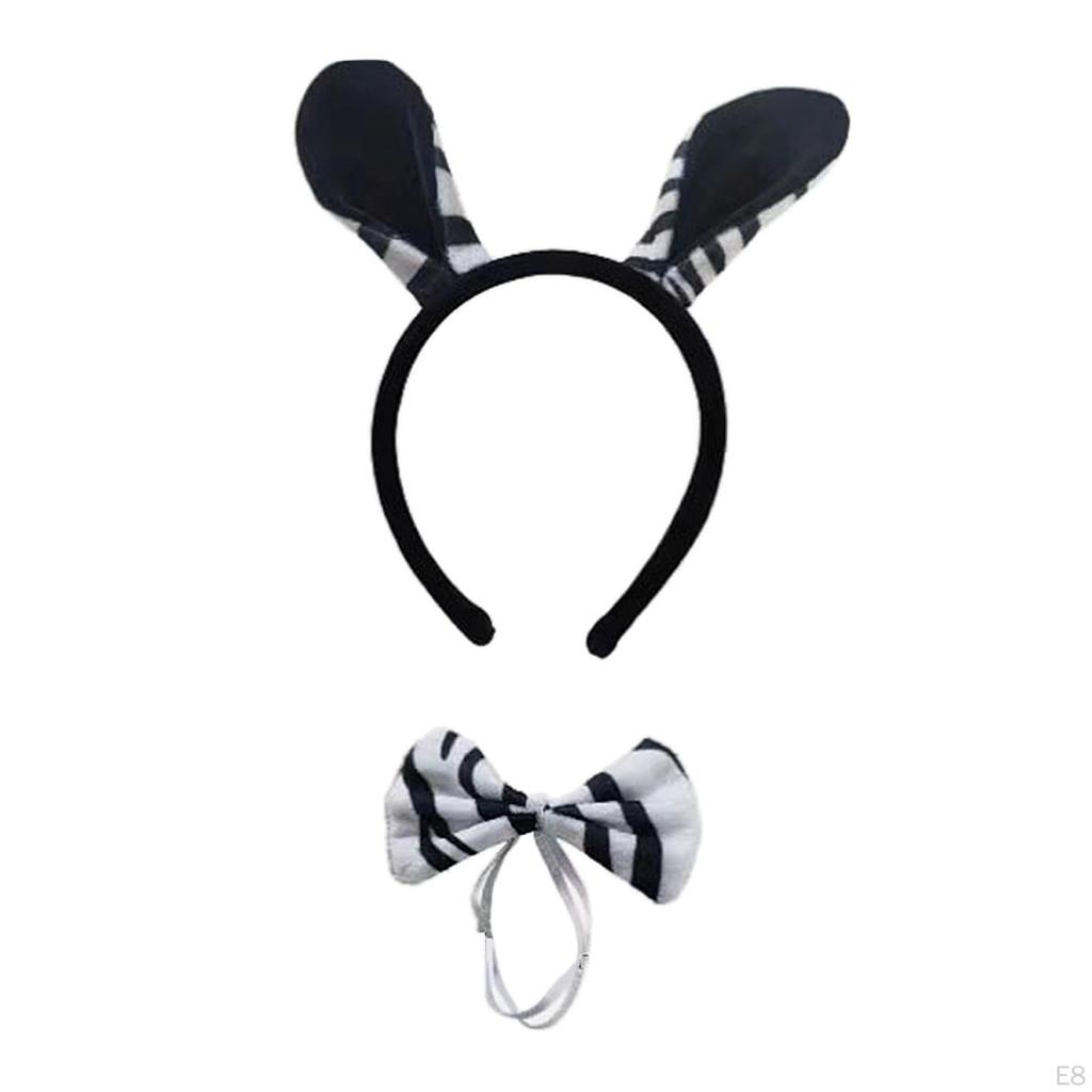 Animal Ears and Tail Set Comfortable Cosplay for Kids Party Stage Performance