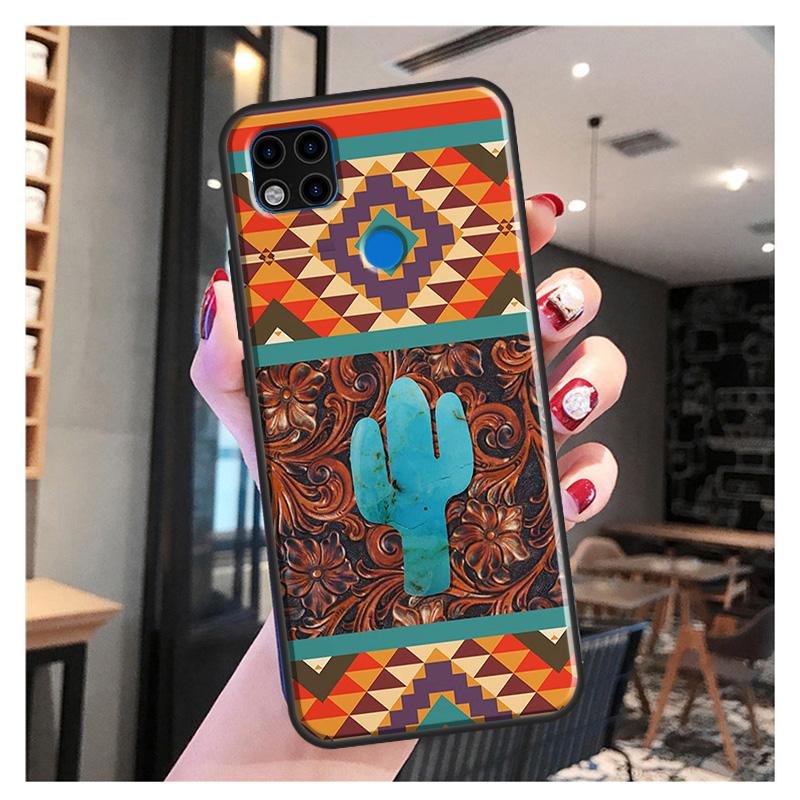 

Western Cowgirl Cowboy Boho Эстетика для Redmi 10 Чехол для Xiaomi Redmi Note 11 Pro 8 9 10 Pro 8T 9S 10S 9A 9C 9T Чехол Fundas Redmi Note11Pro Plus