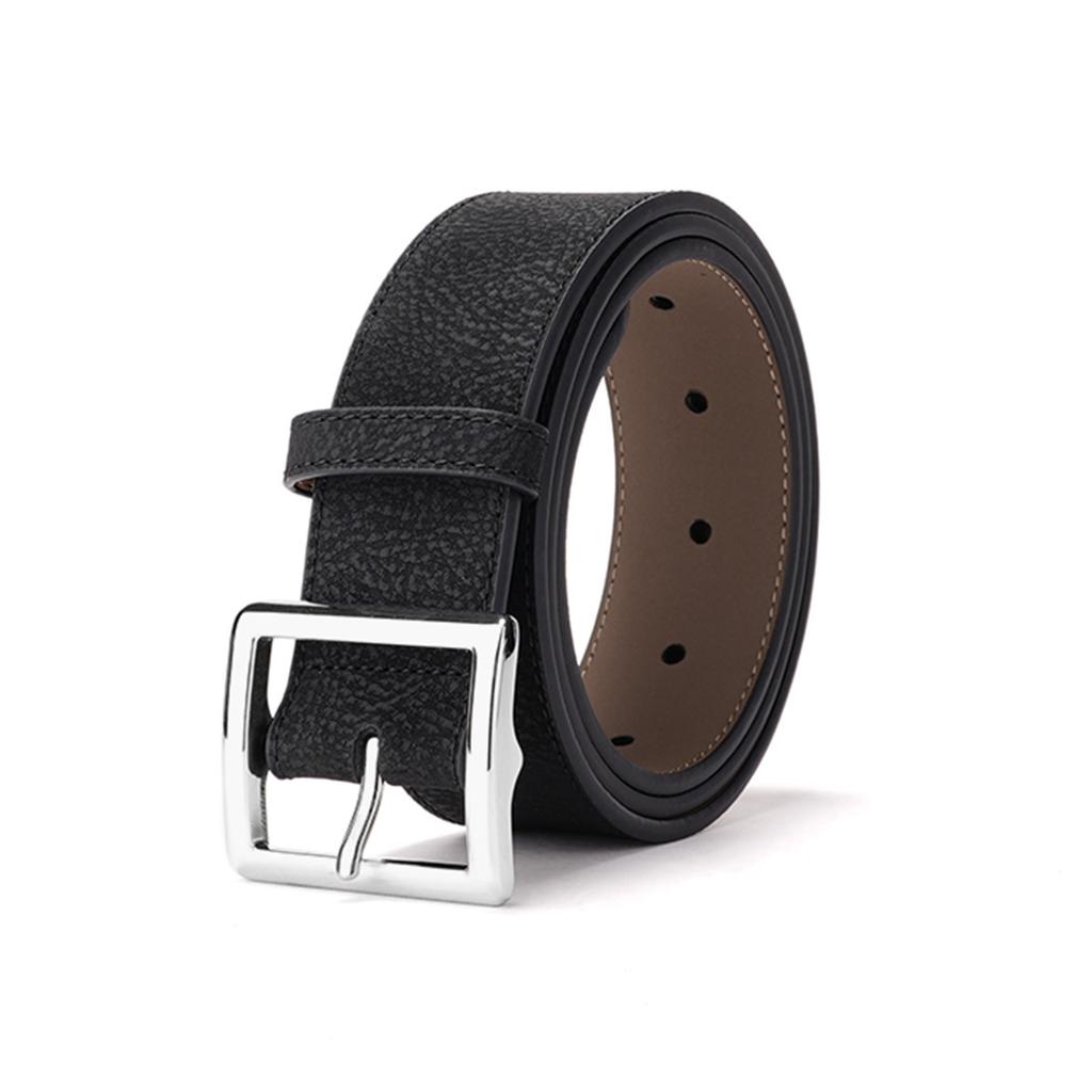 Retro Matte Women's Wide Belt, Trendy Simple Belt, Versatile Square Jeans Belt