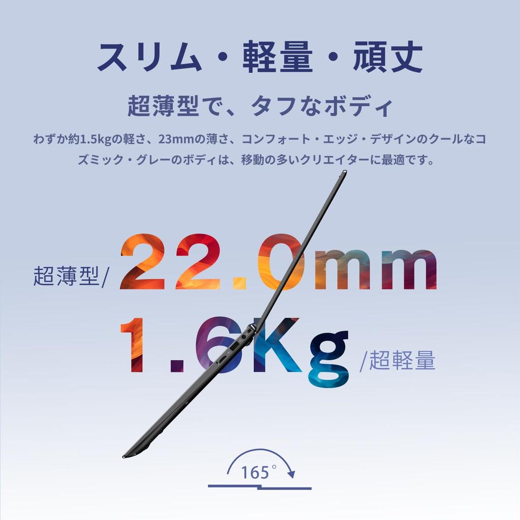 VETESA Laptop with 16GB 512GB NVMe SSD 1920x1080 IPS Windows USB BT Micro SD Card Numeric Japanese and Office 2024 RAM, (14th Generation), 6500Y,