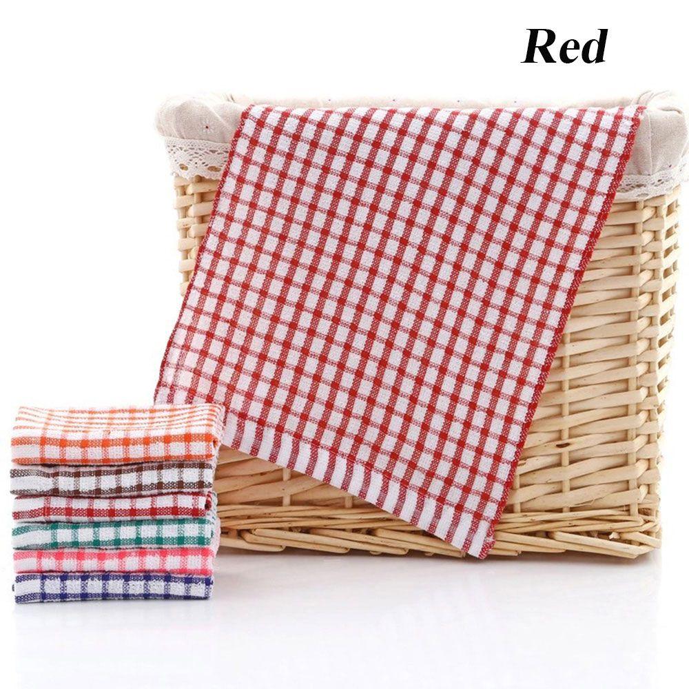 Dish Non-stick Soft Tea Towel Micro-fiber Terry Cotton Cleaning Cloth