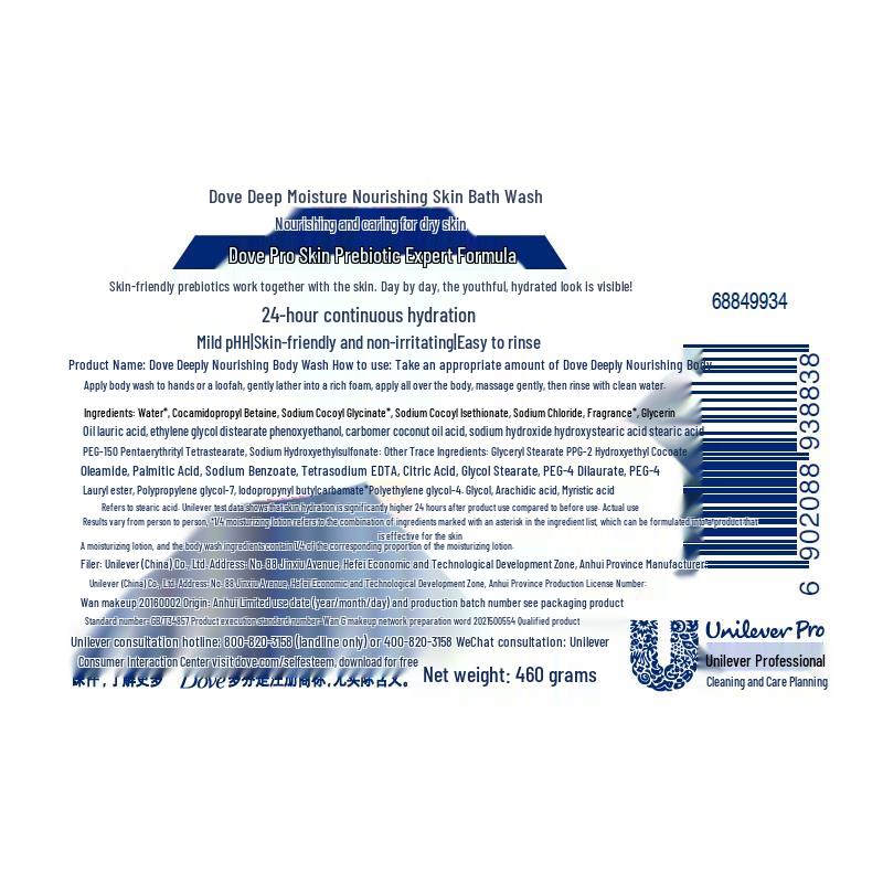 Dove Nourishing Body Wash