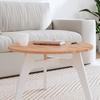 VidaXL Table Top Ø60x1.5 Cm Round Solid Beech Wood 355930