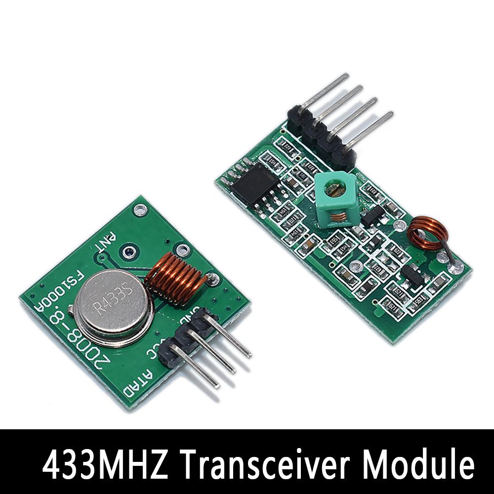 315Mhz / 433Mhz RF Wireless Transmitter Module and Receiver Kit 5V DC Wireless For Arduino Raspberry Pi /ARM/MCU WL Diy Kit