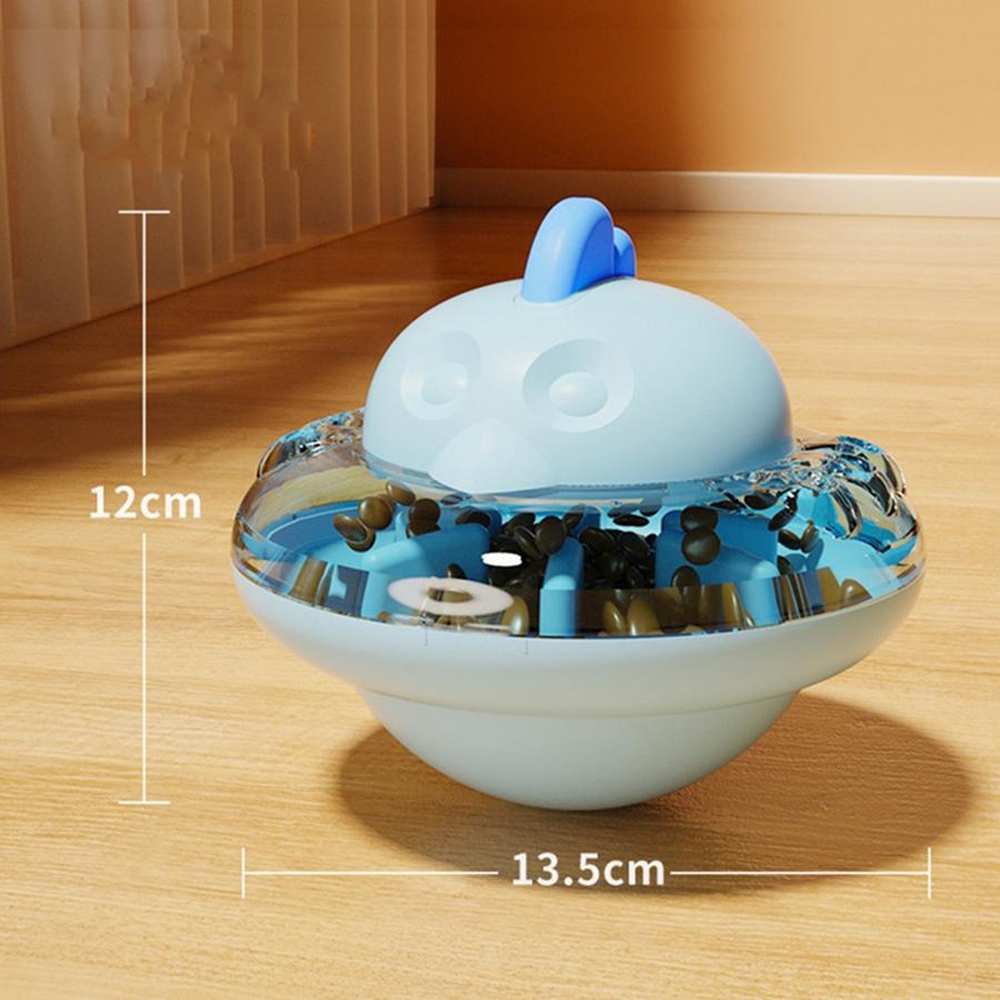 

1pc Cat Food Dispenser with A Chicken Shaped Multifunctional Puzzle Toy for Cats and Dogs To Relieve Boredom and Slow Food