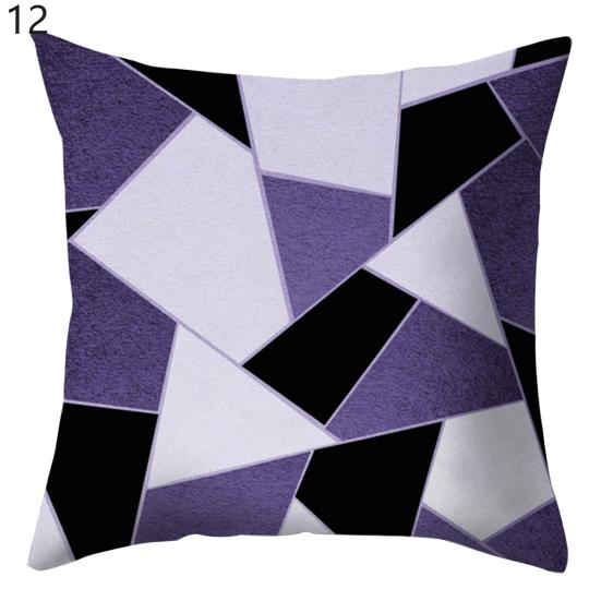

Пятноотталкивающая подушка, устойчивая к морщинам, чехол, красивая съемная наволочка с геометрическим принтом 12