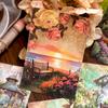 100 szt./opakowanie Seria Garden Whisper Książka z materiałami Podręcznik DIY Papier bazowy Dekoracja