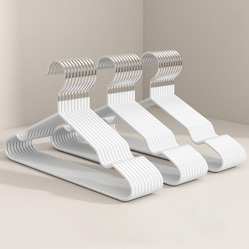 Nano Trace - Free Anti - Slip Kids Hangers, Thickened Vinyl - Coated Baby Clothes Racks, Multi - Color Toddler Garment Hangers
