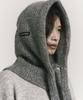 Nigaennikol Soft Knit Hood Balaclava_Gray