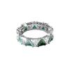 Millenia Cocktail Triangle Cut Crystal Ring Women Rings Green 5608529