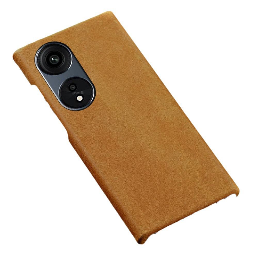 Honor Play 40 mobile phone case: Crazy Horse Leather Half-Cover, Genuine Leather Protective Cover for Play 30Plus and 20Pro.