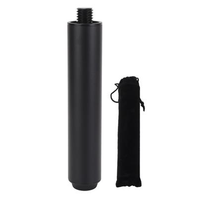 6 Inch Pool Cue Extension Aluminum Billiards Pool Cue Extender with Rubber Bumper