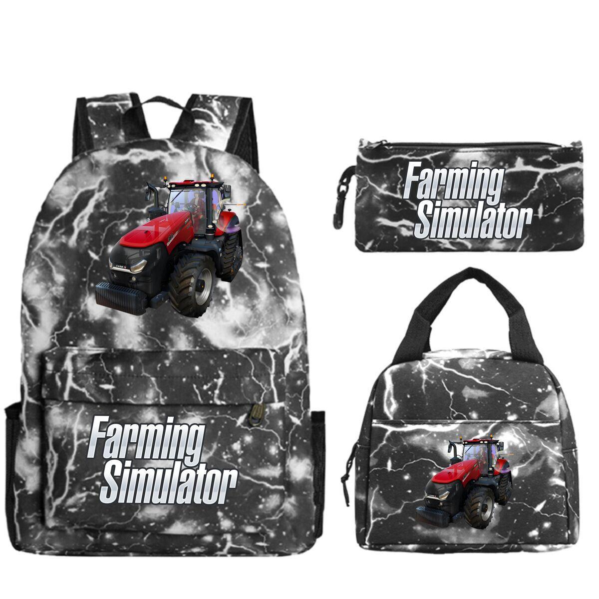Farming Simulator Iespiesta Bērnu Personalizēta Mugursoma