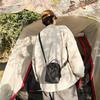 Niche sports messenger bag casual small bag street men and women simple 2025 spring trend shoulder bucket bag