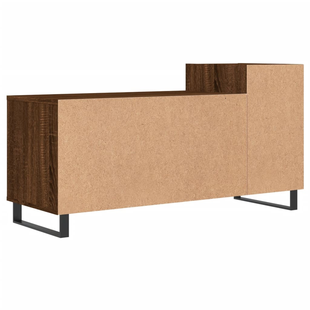 TV Cabinet Brown Oak Look 100 x 35 x 55 cm Engineered Wood